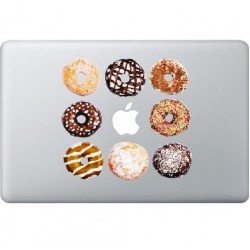 Donuts Macbook Decal